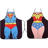 delantal cocina superman Tamaño: longitud de los 73cm, anchura de los 60cm - 28in x 24in