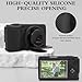 HUADU Screen Protector Compatible for Ricoh GRIII/GRIIIx/GR3/GR3X Camera,Tempered Glass Film Anti Scratch High Definition and Soft Silicone Case