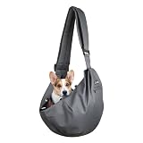 Petskd Pet Sling Carrier, Fit 3~10 lbs Puppy Small Dogs Cats Carrier Bag for Outdoor Activity, Hands
