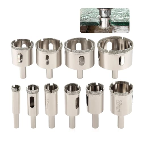 Set de brocas con diamante para vidrio y mármol miniatura 3