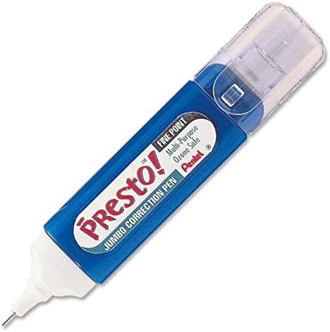 Pentel® Presto!™ Jumbo Correction Pen, Fine Point, 12 ml