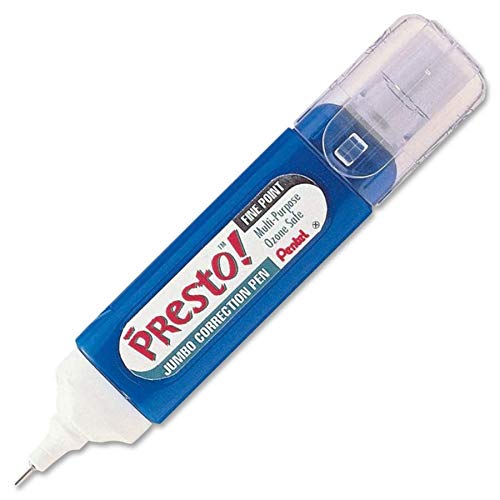 Pentel® Presto!™ Jumbo Correction Pen, Fine Point, 12 ml