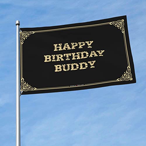 Drapeaux pour hommes Happy Birthday grand format 152 x 244 cm