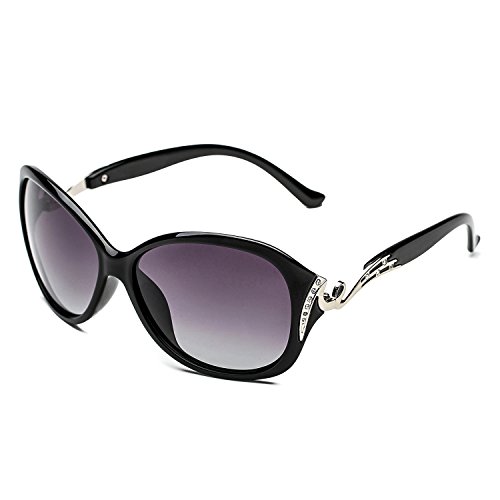 CHB Oversized Polarized Sunglasses for women UV400 Lightweight