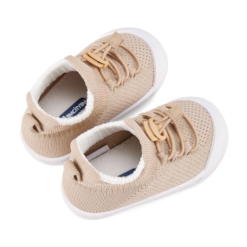 Image of BMCiTYBM Baby Sneakers Girls Boys Lightweight Breathable Mesh First Walkers Shoes 6-24 Months