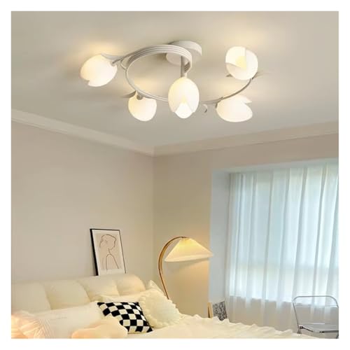 Plafonnier fleur avec lustres réglables pour éclairage intérieur