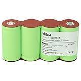 vhbw Batería Compatible con AEG Electrolux AG64X, AG 64 X aspiradora de Mano reemplaza 4071307021, 4006043048 - (NiMH, 3000mAh, 4.8V) Bat. Repuesto