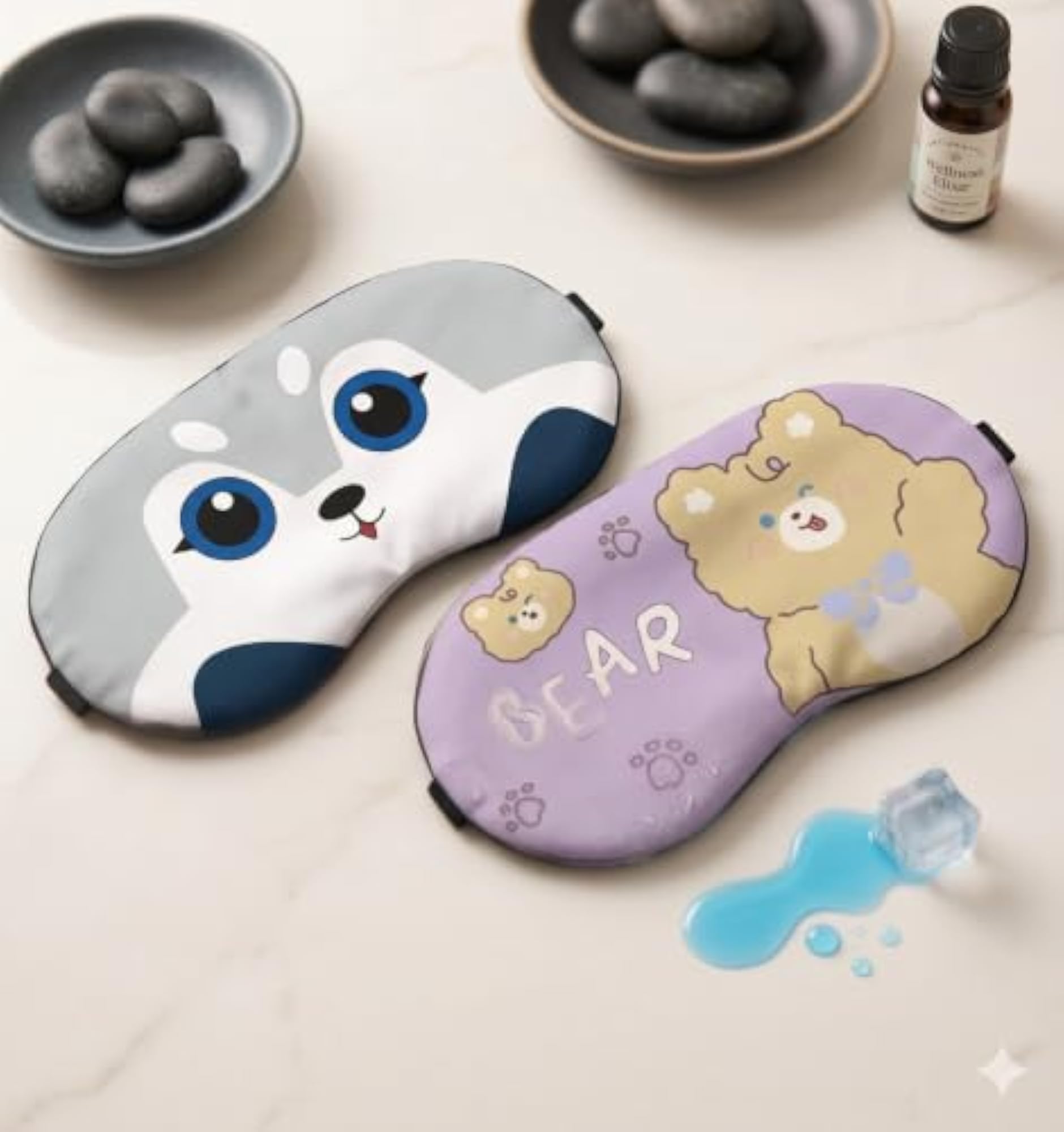 Cooling Gel Eye Cover, Reusable Eye Mask
