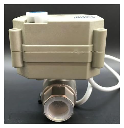 Válvula de bola motorizada DN15 en acero inoxidable de alta resistencia 3