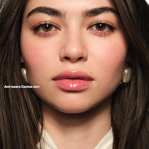 Image of POUND CAKE Cake Theory Plumping Lip Oil | Hydrating & Moisturizing Lip Oil Balm, Lip Gloss, and Pink Lip Mask with Hyaluronic Acid | Clean, Vegan Formula | Lip Plumper Treatment | 0.23 oz, Cactus Jam