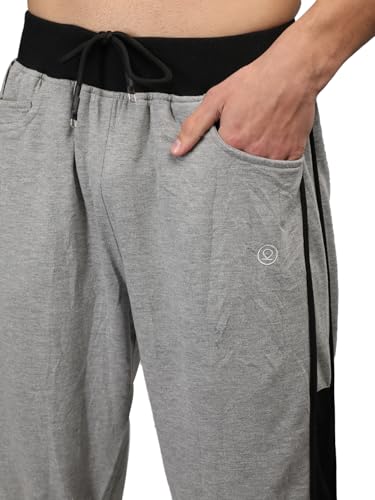 Image of CHKOKKO Men Casual Track Pant Gym Workout Lower with Pocket LightGrey L