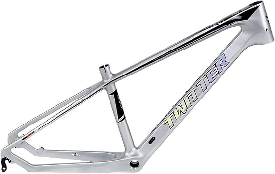 TUJISEK Carbon Fiber Mountain Bikes Frame 24 * 13.5 BMX Frame Disc Brake QR 135MM Lightweight Bicycles Frame Internal Routing for Student Ladies