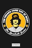  Baseball Furies The Warriors N03372 Notebook: Lined College Ruled Paper, Diary, Journal, 6x9 120 Pages, Matte Finish Cover, Planner