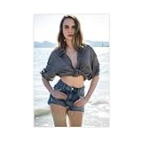 Exklusive Kunstposter, auffälliges Modell, Cara 