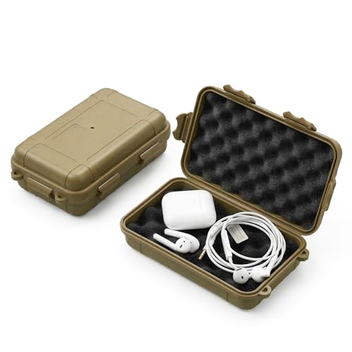 FRAINEL 6x4 Hard Case with Shockproof Foam for 2.5” Hard Drive, SSD