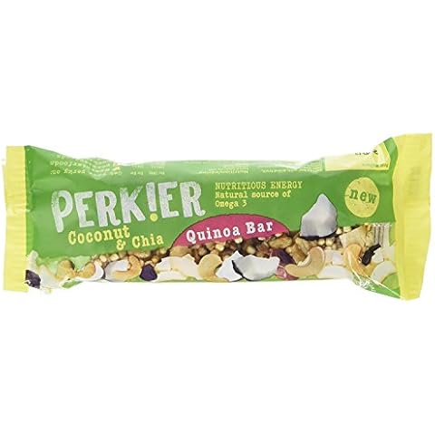 PERKIER Coconut & Chia Quinoa Bar, 35g Cover