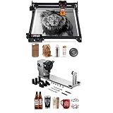 ORTUR Laser Engraver, Laser Master 2 S2 LF, 20W Laser Engraving Cutting Machine and ORTUR YRC1.0 Y-a