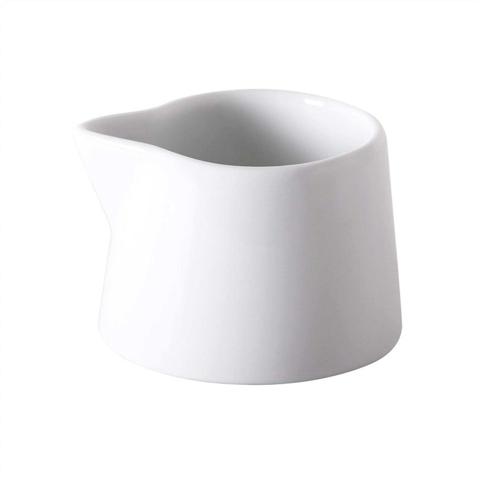 Pot à Sauce Pichet à crème en céramique blanche for saucière, petit pichet à sauce, pichet à sirop de service en porcelaine, pichet distributeur de crème à café au lait for vinaigrette au thé Saucière