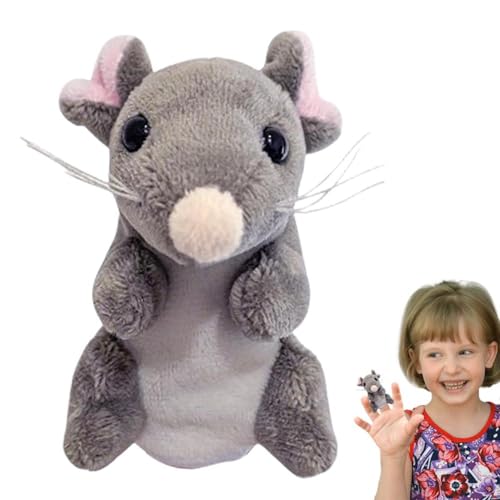 Plush Mice Finger Puppets - Interactive Stuffed Animals, Storytelling Role Play Game Toys | Ideal Suitable for Children Family P