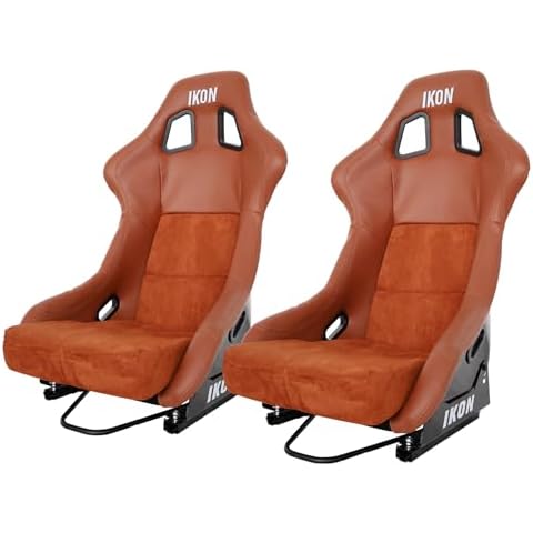 IKON MOTORSPORTS Universal Ergonomic Racing Seats Cover