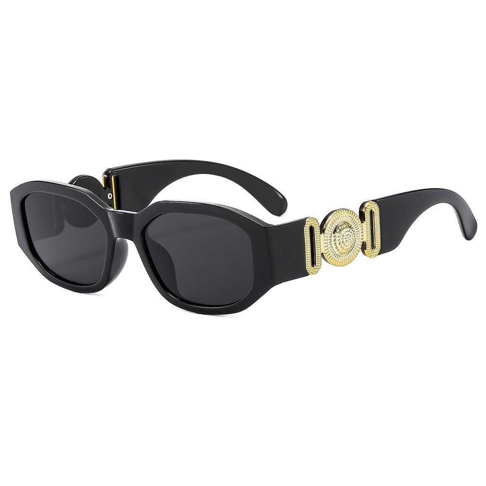 Small Frame Polygonal Sunglasses | Irregular Personality Shades-image-29