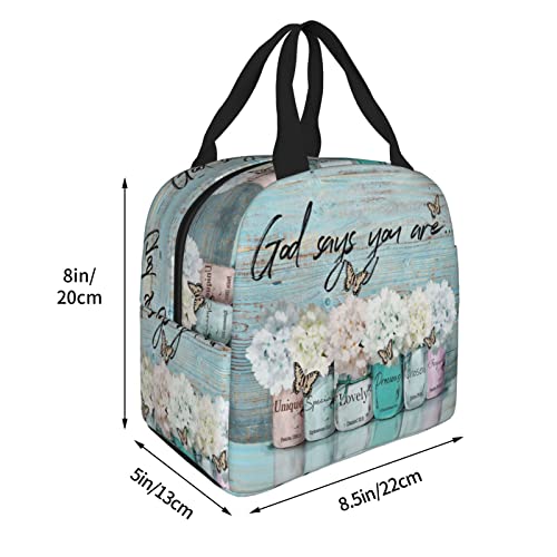 Big Insulated Cooler Lunch Bags For Women Inspirational Quote Christian Lettering Bible Verse Adult Lunch Box Tote Bento Large Meal Prep For Work Picnic Sports Travel Great Gift Idea For Nurse Teacher #TOP4