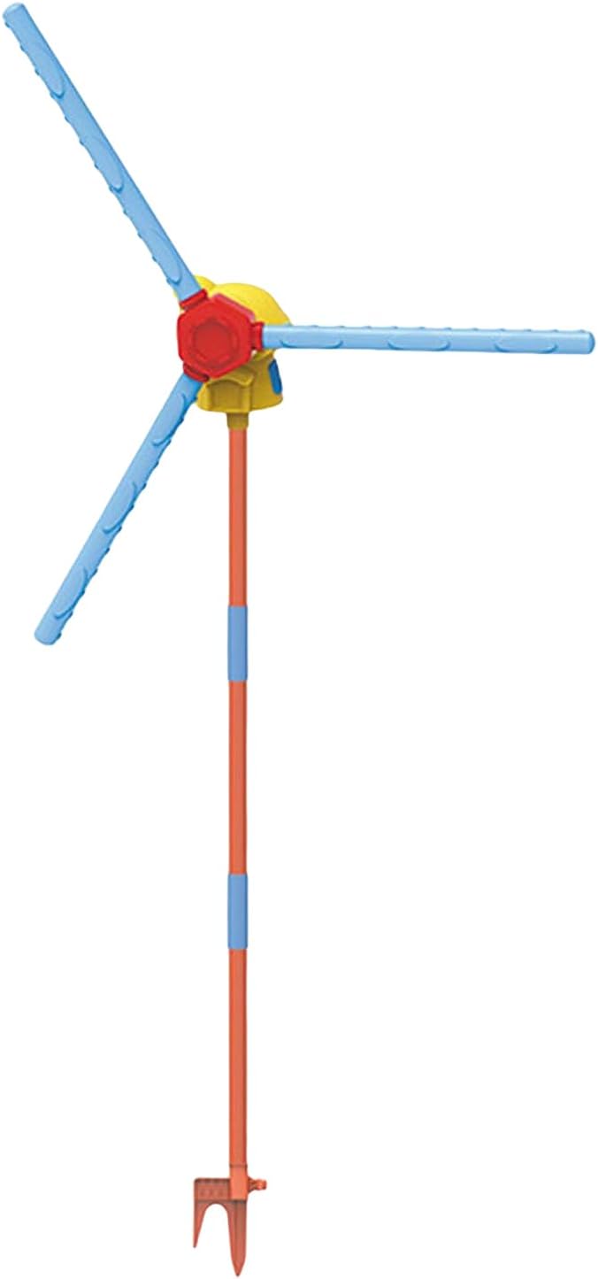 Kids Windmill Sprinkler | Windmill 36 Nozzles Sprinkler Yard Toy,Multifunctional Yard Irrigation Tool Fun Activity for Backyard Lawn Garden Large Area
