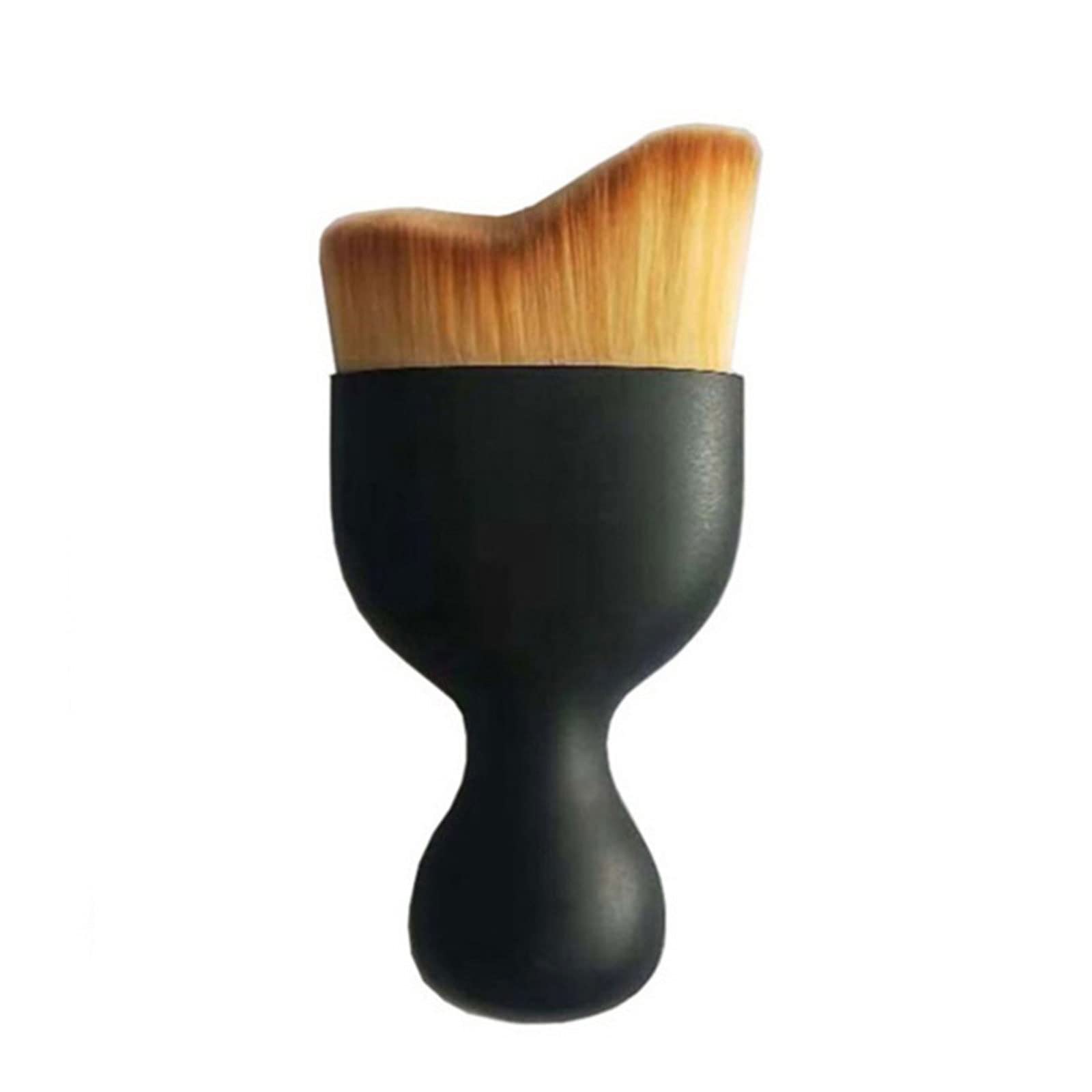JINGYAN Pennelli per trucco Multifunctional S Shape Cream Blush 1pcs Contour Foundation Brush Loose Powder Makeup Brushes Cosmetic Make Up Tool