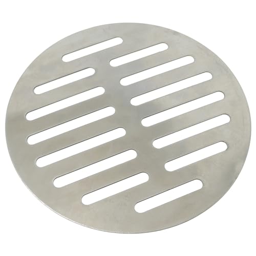 Cubierta redonda para desagüe de piso de acero inoxidable 5 pulg