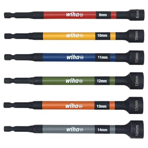 Wiha 6 Piece Magnetic Nut Setter Set Cover