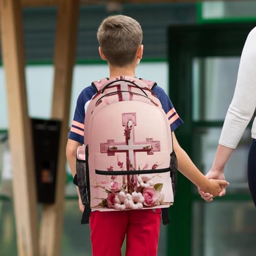 Sac à dos étudiant avec trousse de jour multicolore 40cm