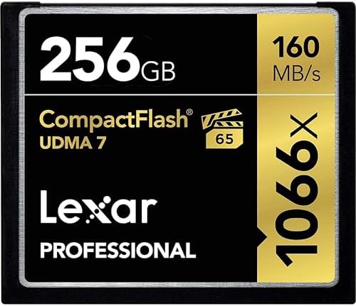 Lexar Professional GOLD Series 128GB CFexpress Card, Type B CF Card, Up to 1750MB/s Read, Adopt PCIe 3.0 and NVMe, Memory Card for Professional Photographer, Videographer (LCXEXPR128G-RNENG)