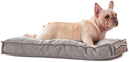 WATANIYA PET Shredded Memory Foam Dog Bed, Cooling Dog Beds for Medium Dogs with Waterproof Liner, Washable Durable Cover, Medium Dog Pillow Beds (30’’x20’’)