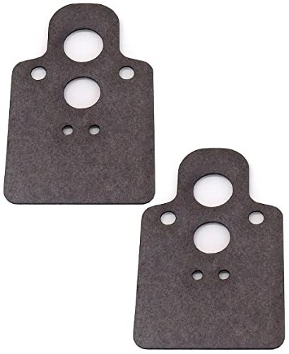 USA Made, 2 Carburetor Mounting Gaskets Compatible Replacement for 577089601. Resistant to Oil, Fuel. Used on Several Trimmer Models. Made in The USA. Aftermarket.