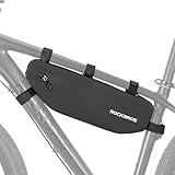 ROCKBROS Fahrradtasche Rahmen Wasserdicht Rahmentasche Triangle Bag Dreiecktasche ca.3L Schwarz