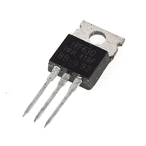 Aexit IRF630 Semiconductor Transistors TO-3P 3 Pin NPN Power Transistor MOSFET Transistors 200V 9.5A