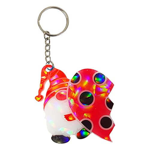 Moldes de resina holográfica moldes de pingente de gnomo de natal moldes de silicone para fundição d