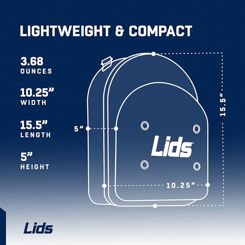 Lids Contenitore Per Berretti (Esterno Kaki / Interno Nero) - Contenitore Durevole Per Cappelli Da Baseball, Organizer Per Cappelli Per 6 Berretti, Custodia Da Viaggio Per Cappelli, Trasportino - 4
