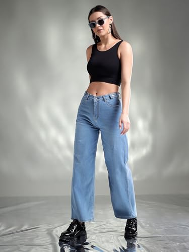 Image of KOTTY Womens Jeans | Flexible Denim | Comfortable Casual Wear