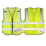 chalecos reflectivos 3m colombia Fabricado con cinta reflectante 3M, tasa reflectante 500 cd/lux. Este chaleco está probado y certificado EN17353.