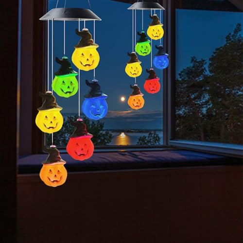 Guirlande lumineuse citrouille pour décorer facilement sans prise de courant - 3