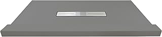 Transolid FZST6048C-40 Trimslate 60-in x 48-in Shower Base with Adjustable Single Threshold and Center Drain, Dark Grey