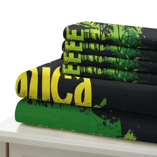 Linge de lit microfibre résistante effet 3D parure tropicale 260x220cm - 7