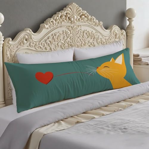 Housse de coussin décoratif lit et canapé, l'idée cadeau femme idéale en orange et rouge - 2