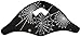 Zanheadgear Zan® Full Mask Neoprene Spider Web Glow in the Dark