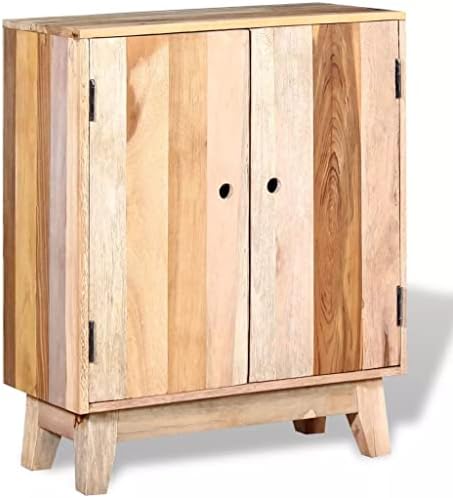 ZLXDP Sideboards and Buffets Cabinet with Storage Solid Reclaimed Wood