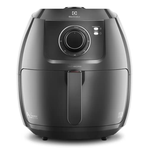 Fritadeira Elétrica sem oleo Electrolux Airfryer 5L 8 receitas pré-sugeridas desligamento automatico cesto removivel 1700W EAF50 grafite 127v por Rita Lobo 3 41oGJy7GPDL