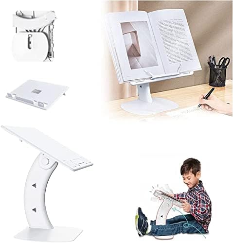 TTCPUYSA Genion Everywhere Lap Desk,Portable Foldable Notebook Table Standing Bed Tray Pad,Adjustable Ergonomic Laptop Reading Table for Home Working