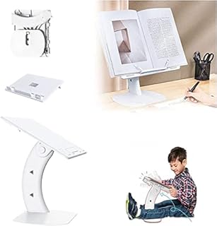 TTCPUYSA Genion Everywhere Lap Desk,Portable Foldable Notebook Table Standing Bed Tray Pad,Adjustable Ergonomic Laptop Reading Table for Home Working