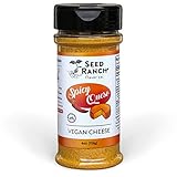 Seed Ranch - Spicy Queso Seasoning - Organic, Vegan, Nut Free, Dairy Free, Gluten Free, Whole 30, Low Carb, Paleo, Keto
